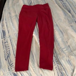 Red VSX Leggings